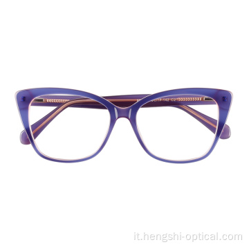 Strutture moderne di occhiali da donna ottiche
